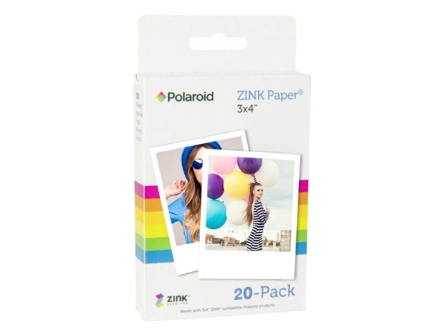Polaroid Originals Film Instant zink media 3x4 20-pack till POP