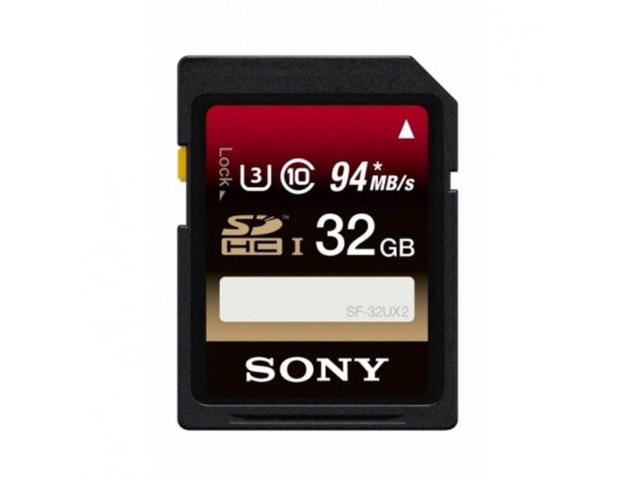 Sony Minneskort Secure Digital SF-UX 32GB SDHC UHS-I