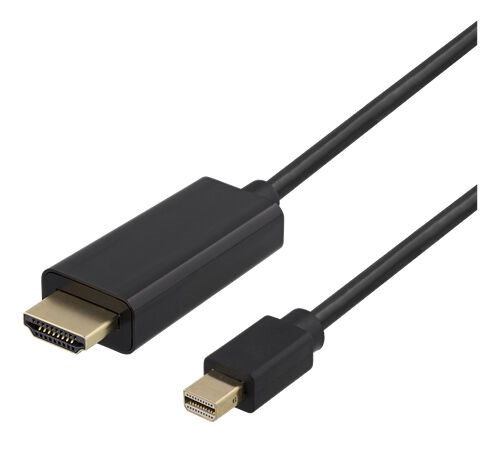 Deltaco DP-HDMI504 HDMI A - Displayport Mini, 5m