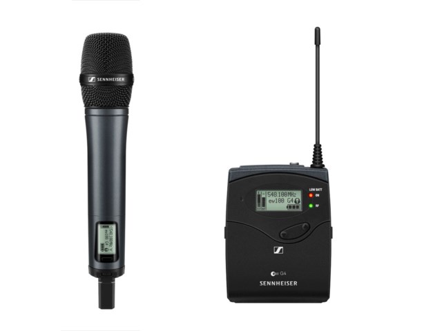 Sennheiser EW 135P G4-G Handheld mic + camera reciever