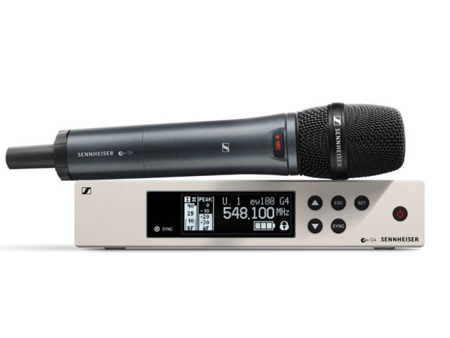 Sennheiser EW 100 G4-945-S-G mikrofonkapsel + handsändare +