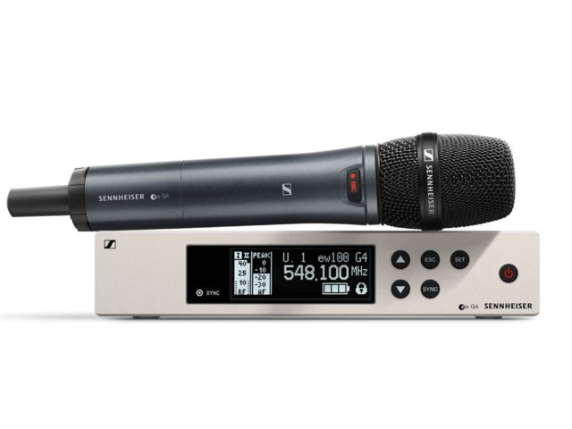 Sennheiser EW 100 G4-935-S-G mikrofonkapsel + handsändare +