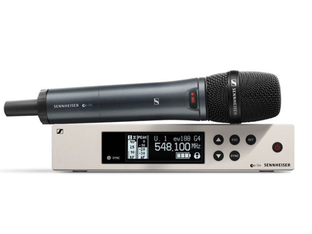 Sennheiser EW 100 G4-865-S-G handmikrofon + handsändare +