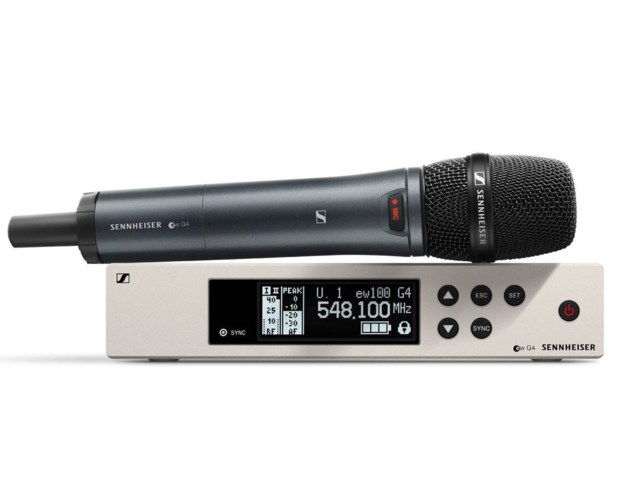 Sennheiser EW 100 G4-845-S-G sångmikrofon + handsändare +