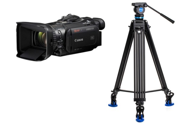 Canon Legria HF-GX10 + Videostativkit KH26P