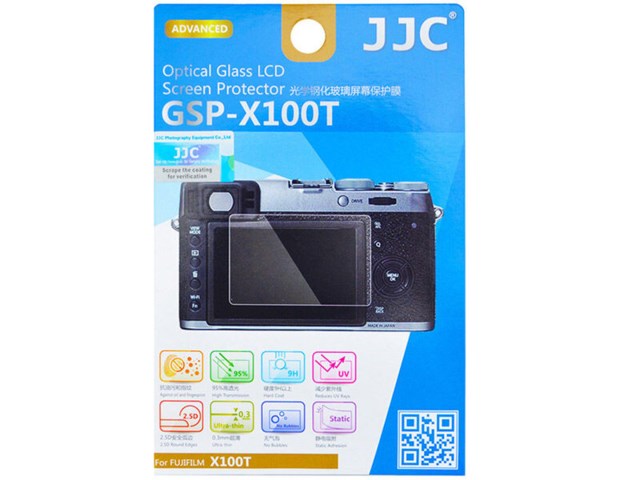 JJC LCD-skydd Optical Glass GSP-X100T till Fuji
