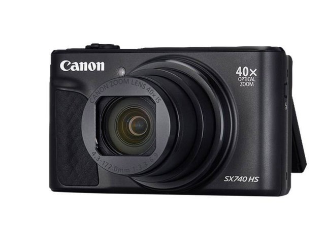 Canon SX740 HS Svart