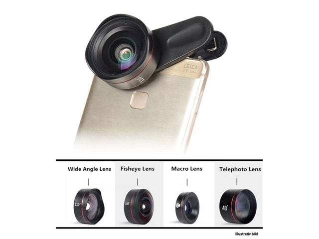 Kase Mobile Phone Lens KIT 4 in 1 Pro kit