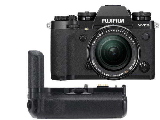 Fujifilm X-T3 Svart + Fujinon XF 18-55mm f/2,8-4 R LM OIS + Batterigrepp VG-XT3