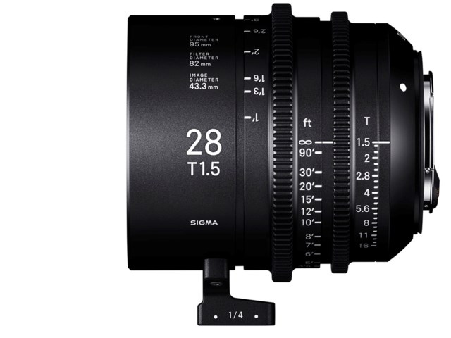 Sigma CINE 28mm T1.5 FF EF-mount
