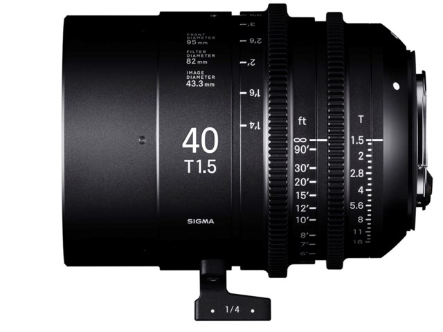 Sigma CINE 40mm T1.5 FF EF-mount