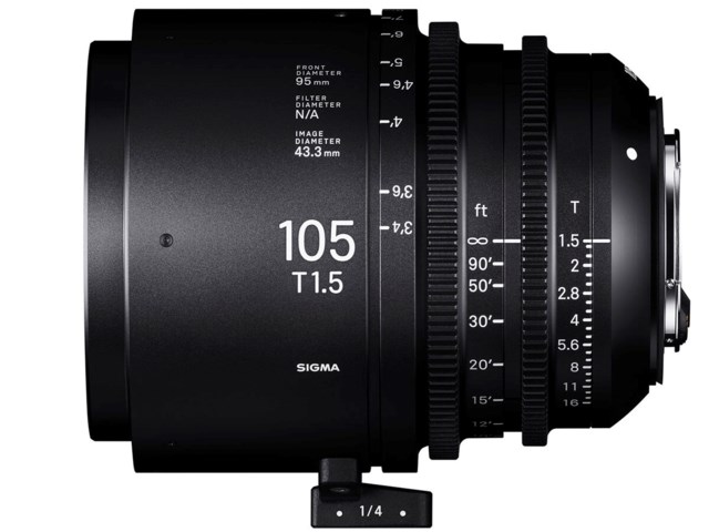 Sigma CINE 105mm T1.5 FF EF-mount