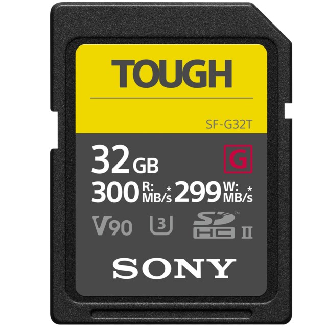 Sony Minneskort Secure Digital SF-G Tough 32GB SDXC