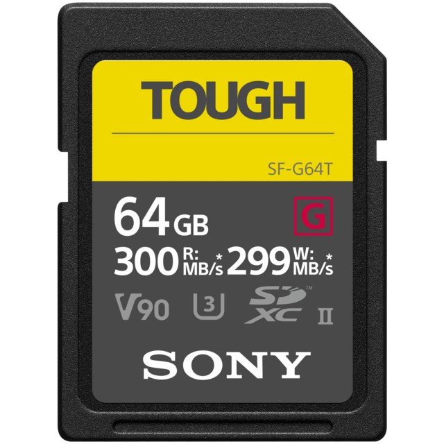 Sony Minneskort Secure Digital SF-G Tough 64GB SDXC