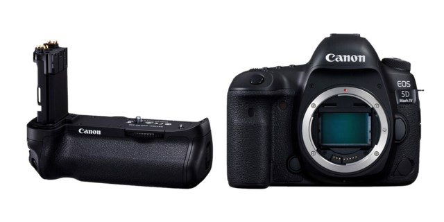 Canon EOS 5D Mark IV kamerahus + Batterigrepp BG-E20
