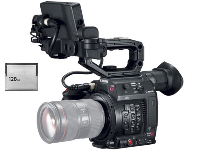 Canon EOS C200 + CFast minneskort 128GB