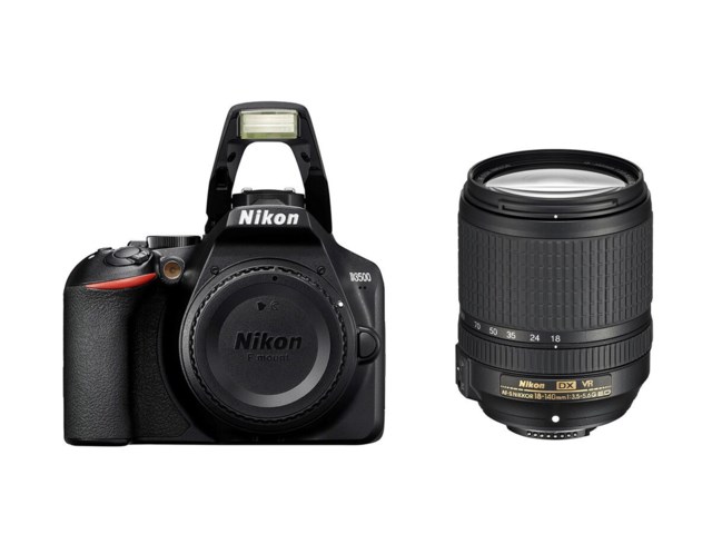 Nikon D3500 svart + AF-S DX 18-140 VR