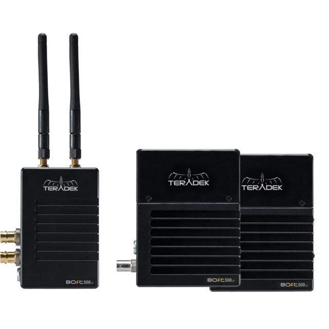 Teradek BOLT 500 LT 3G-SDI Wireless TX and RX set with 2 receivers