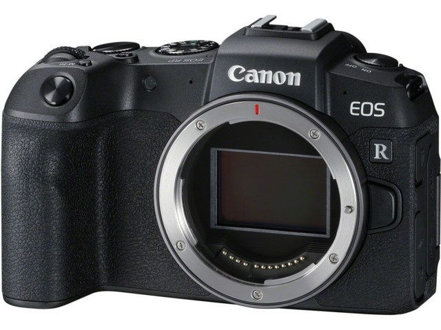 Canon EOS RP kamerahus + Adapter EF-EOS R