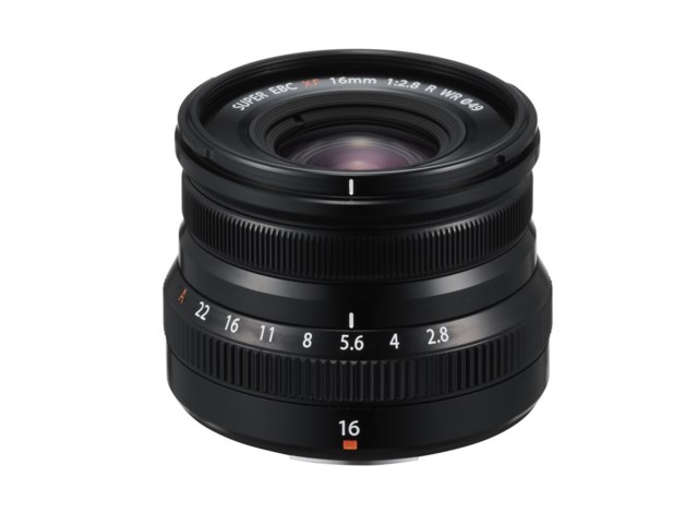 Fujifilm Fujinon XF 16mm f/2,8 WR svart