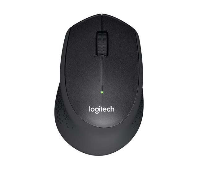 Logitech M330 silent plus trådlös svart