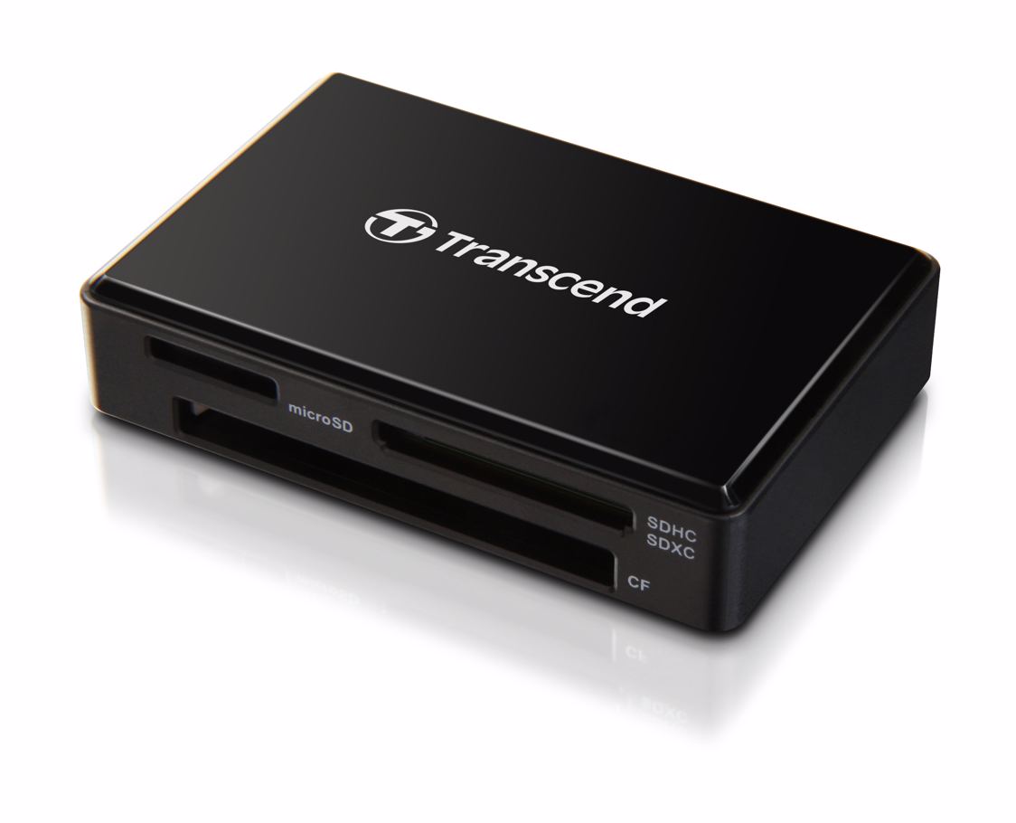SDXC Card Reader Black Transcend USB 3.0 SDHC microSDHC SDXC TS-RDF5K SDXC Card Reader Black Transcend USB 3.0 SDHC microSDHC SDXC TS-RDF5K