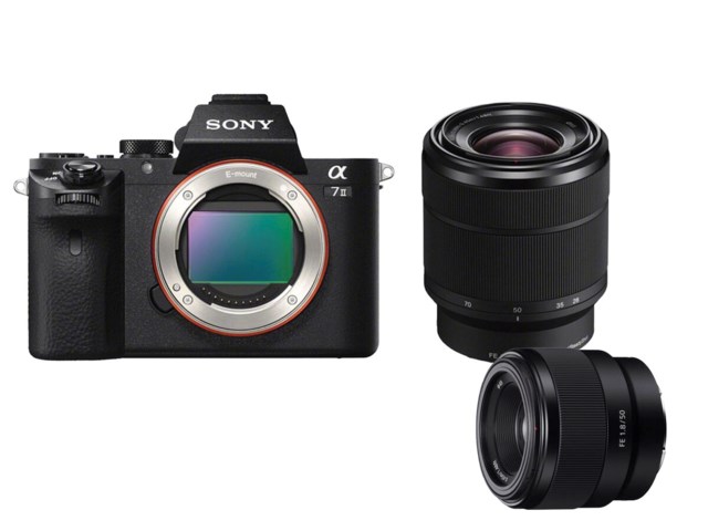 Sony A7 II + FE 28-70/3,5-5,6 OSS + FE 50mm f/1,8