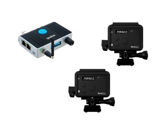 Timecode Systems Pulse + 2 st SyncBac PRO för GoPro Hero 6 / Hero 7