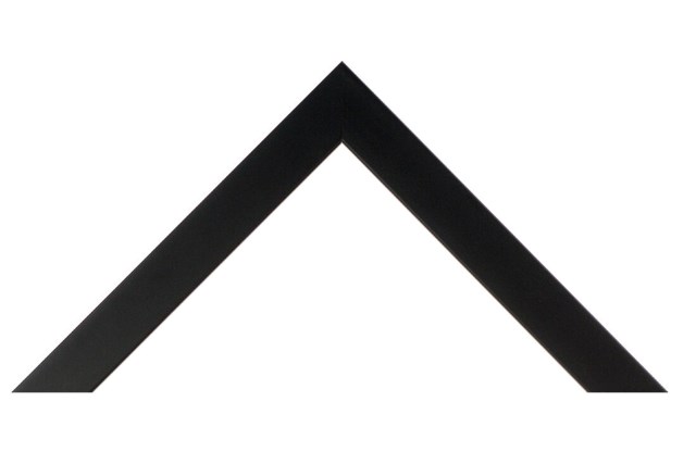 Scandinavian Photo 40x60 svart matt furu 2cm