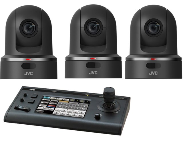 JVC 3st KY-PZ100BE + 1st RM-LP100E