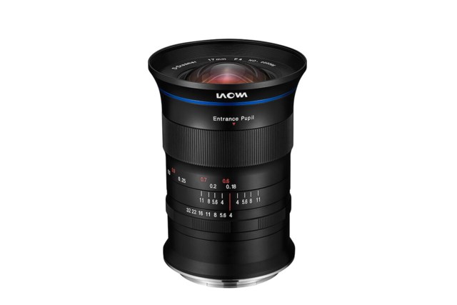 Laowa 17mm f/4 till Fuji GFX