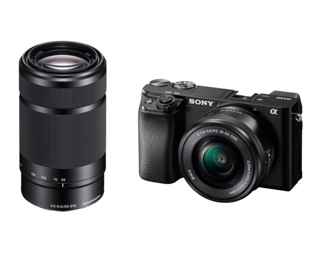 Sony A6100 E + E PZ 16-50mm f/3,5-5,6 OSS + E 55-210mm f/4,5-6,3 OSS
