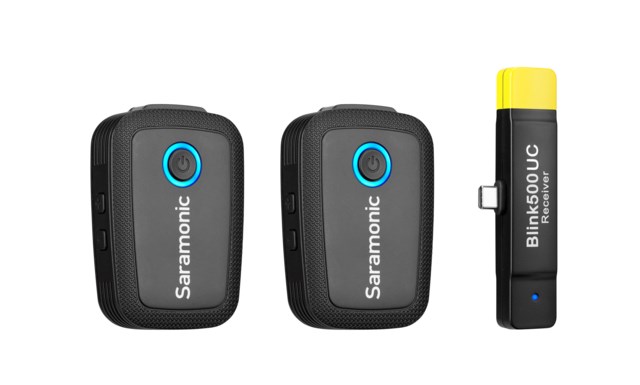 Saramonic Blink 500 B6 (TX+TX+RX UC) 2 to 1 - 2,4 Ghz kit