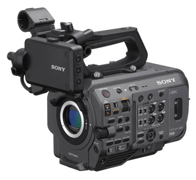 Sony PXW-FX9 utan objektiv