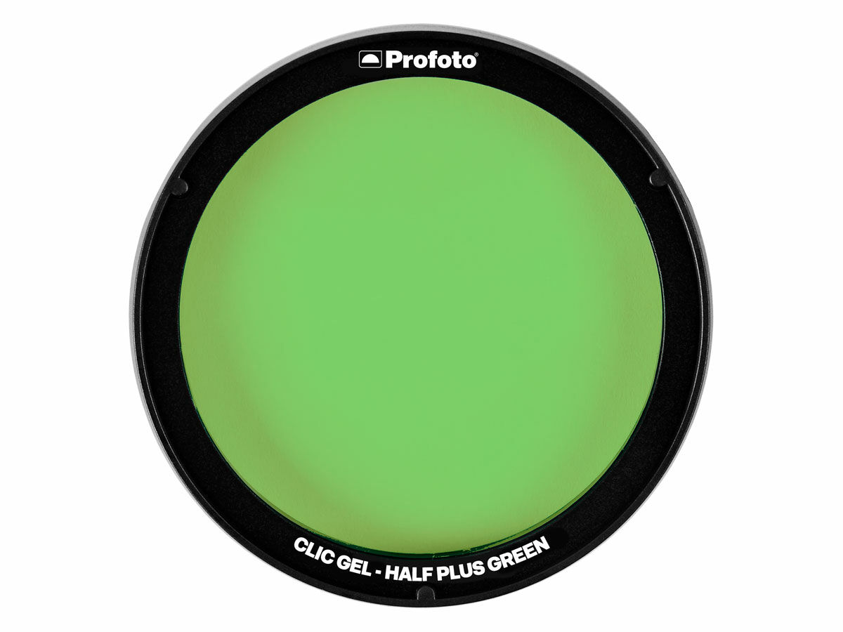 Half Plus Green Profoto Clic Gel 