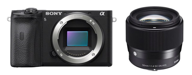 Sony A6600 +56mm f/1,4 DC DN Contemporary till Sony E