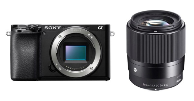 Sony A6100 +30mm f/1,4 DC DN Contemporary till Sony E