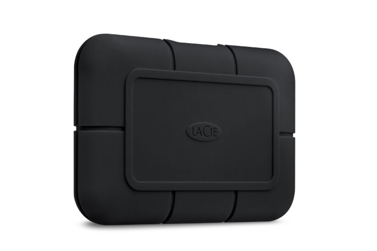 LaCie 2 TB Mobile SSD – säker SSD med usb-c – grå - Apple (SE)