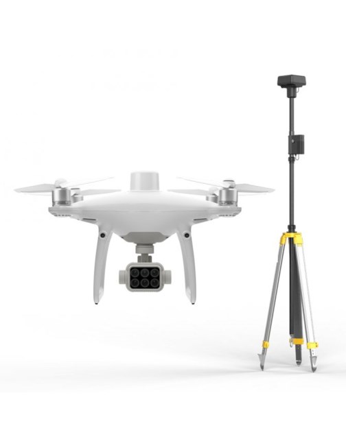 DJI Phantom 4 Multispectral + D-RTK 2 High precision GNSS Mobile Station Combo