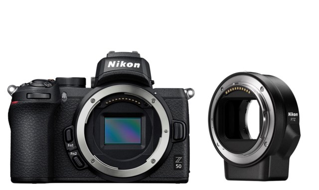 Nikon Z50 + FTZ-adapter