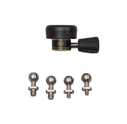 Easyrig Quick release camera hook, with 3/8" and 1/4"