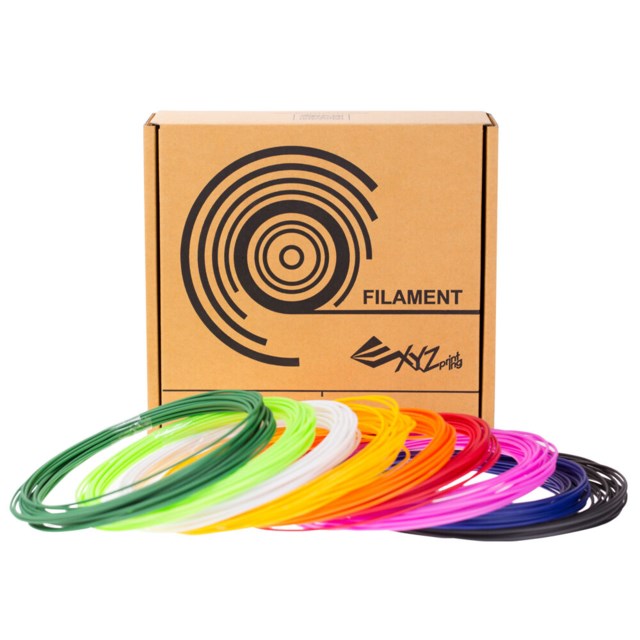 XYZ 3D Pen Cool filament 9 colors 346gr