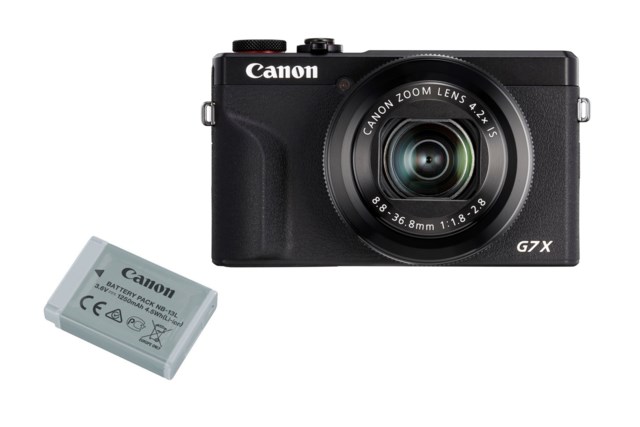 Canon Powershot G7 X III Svart + extrabatteri NB-13L