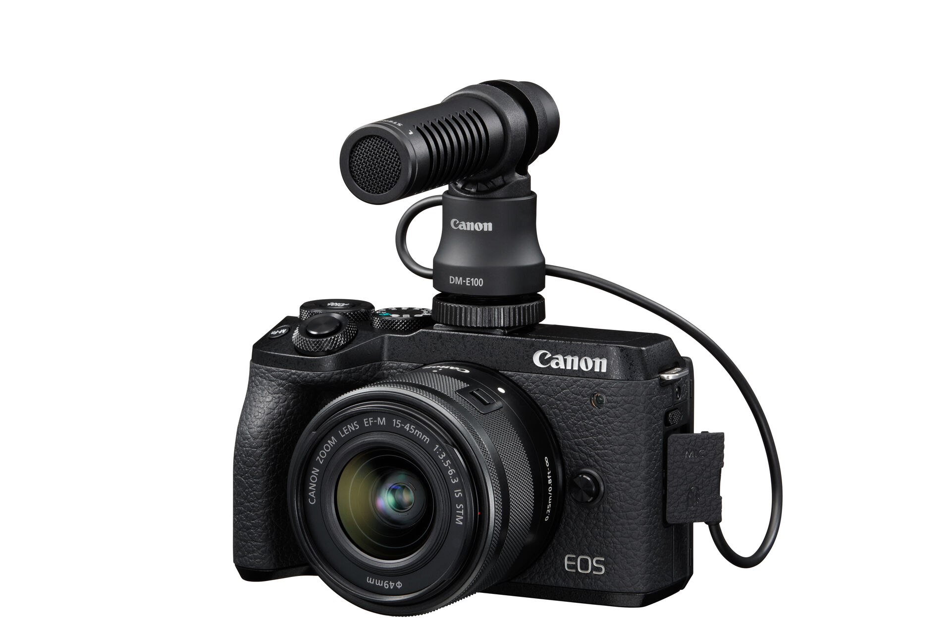 （未使用）Canon DM-100 指向性ステレオマイクロフォン Amazon | Canon 指向性ステレオマイクロホン DM-100 | 外付け