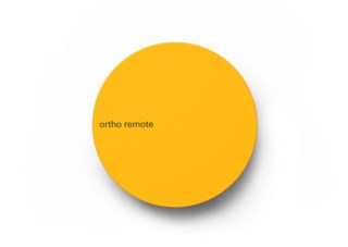teenage engineering Ortho remote controller - yellow