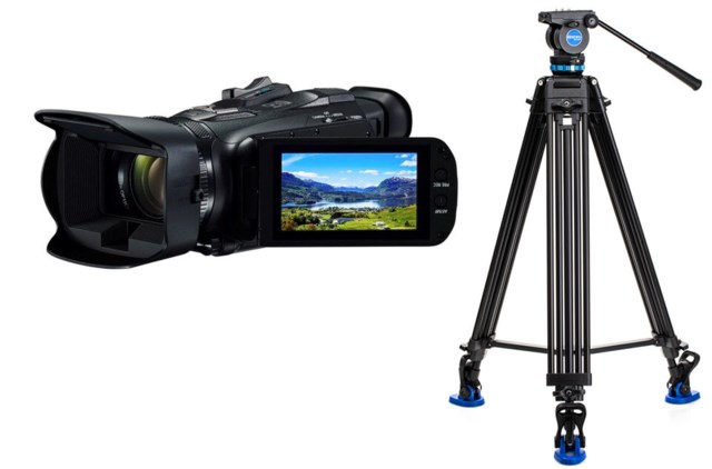 Canon Legria HF G26 + Benro KH26P