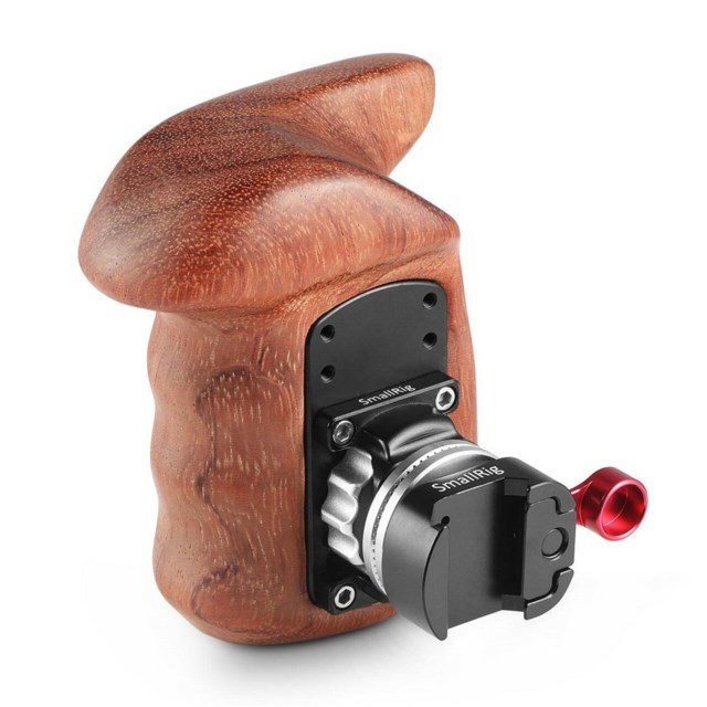 SmallRig Right Side 2117 Wooden Grip With Nato Mount