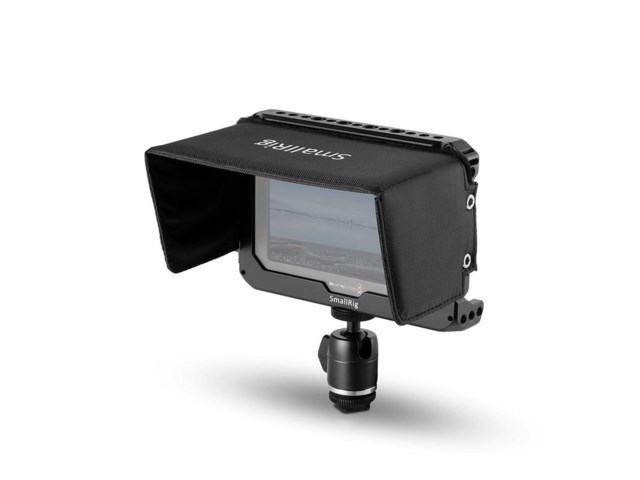 SmallRig Cage 1981 + sunhood för Blackmagic Video Assist 5"