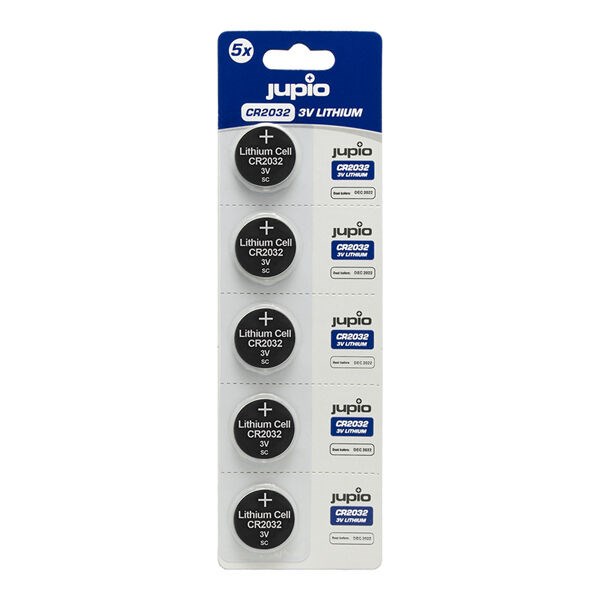 Jupio CR2032 3V Lithium Batteri 5-pack