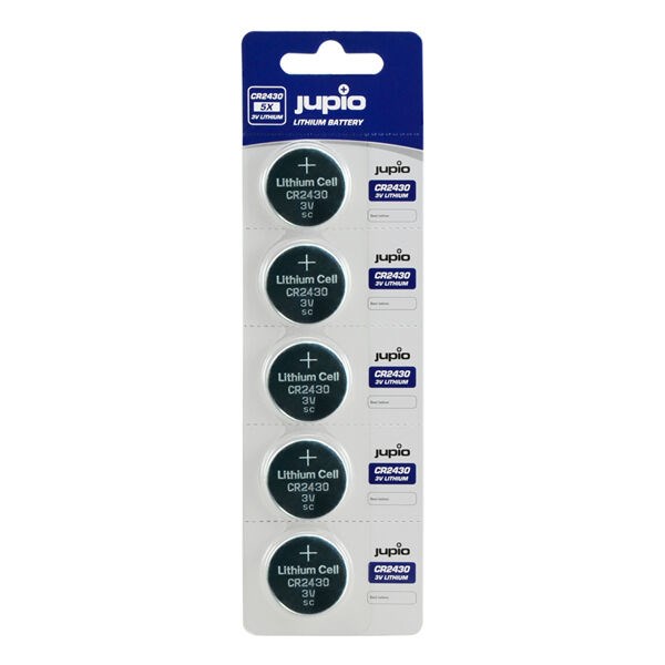 Jupio CR2430 3V Lithium Batteri 5-pack
